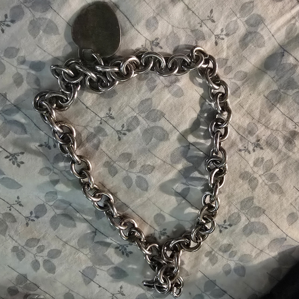 Tiffany & Co. Silver 16" Return To Tiffany Collection Vintage Toggle Necklace - Picture 2 of 16